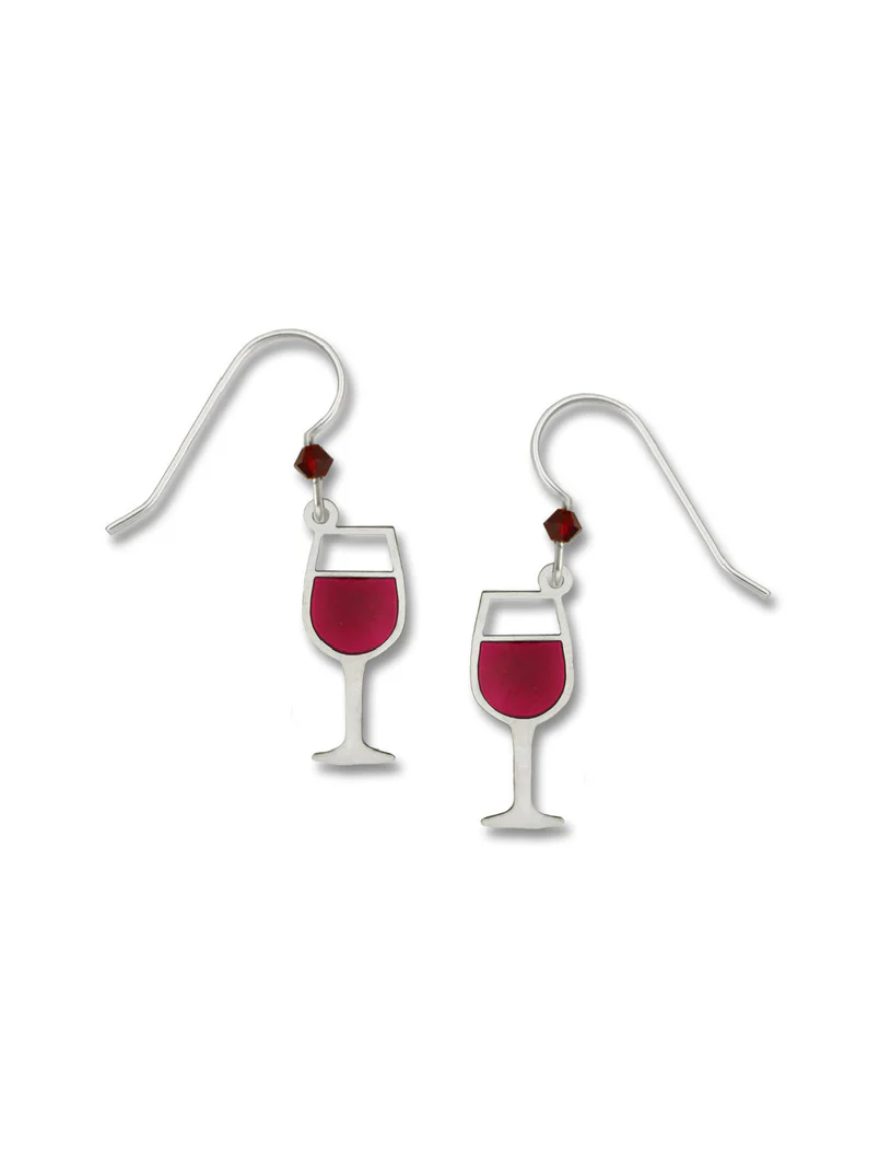 Red Wine Earrings