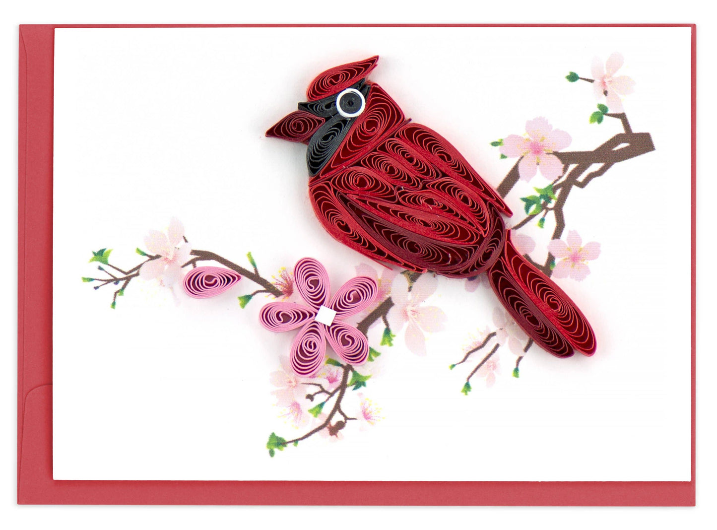 Cardinal Gift Enclosure Mini Card