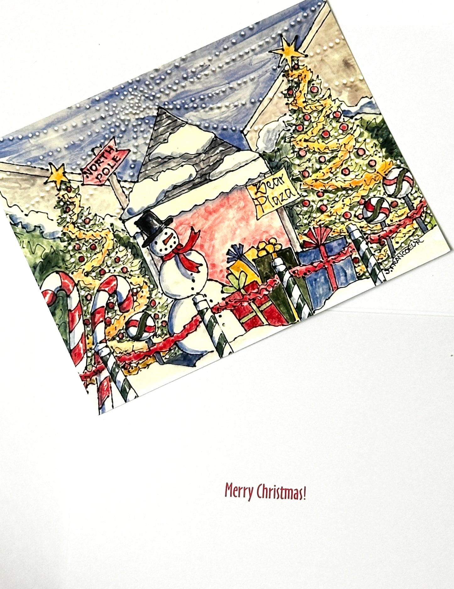 Jan Francoeur 2025 Bear Plaza Christmas Card