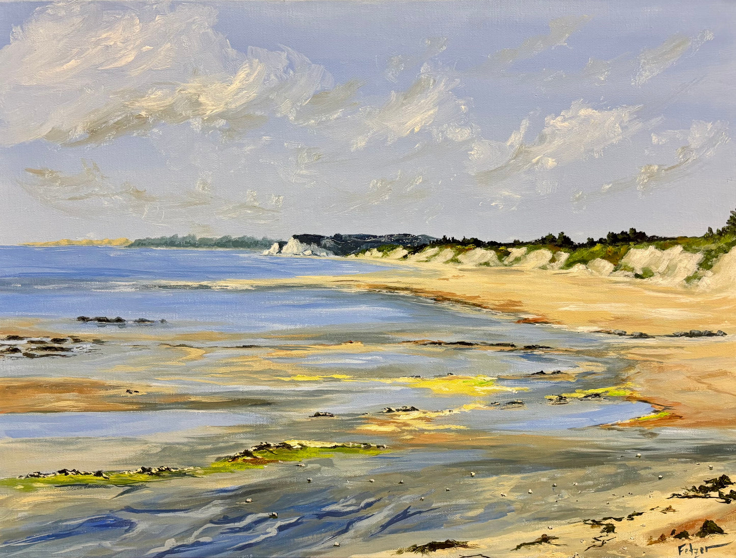 Kevin Fetzer White Cliffs 18x24