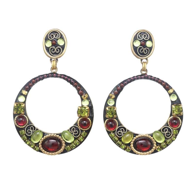 Enchanted Hoop Earrings🎨 🎨 Buy Art at Carolina Creations Gallery in Downtown New Bern🎨