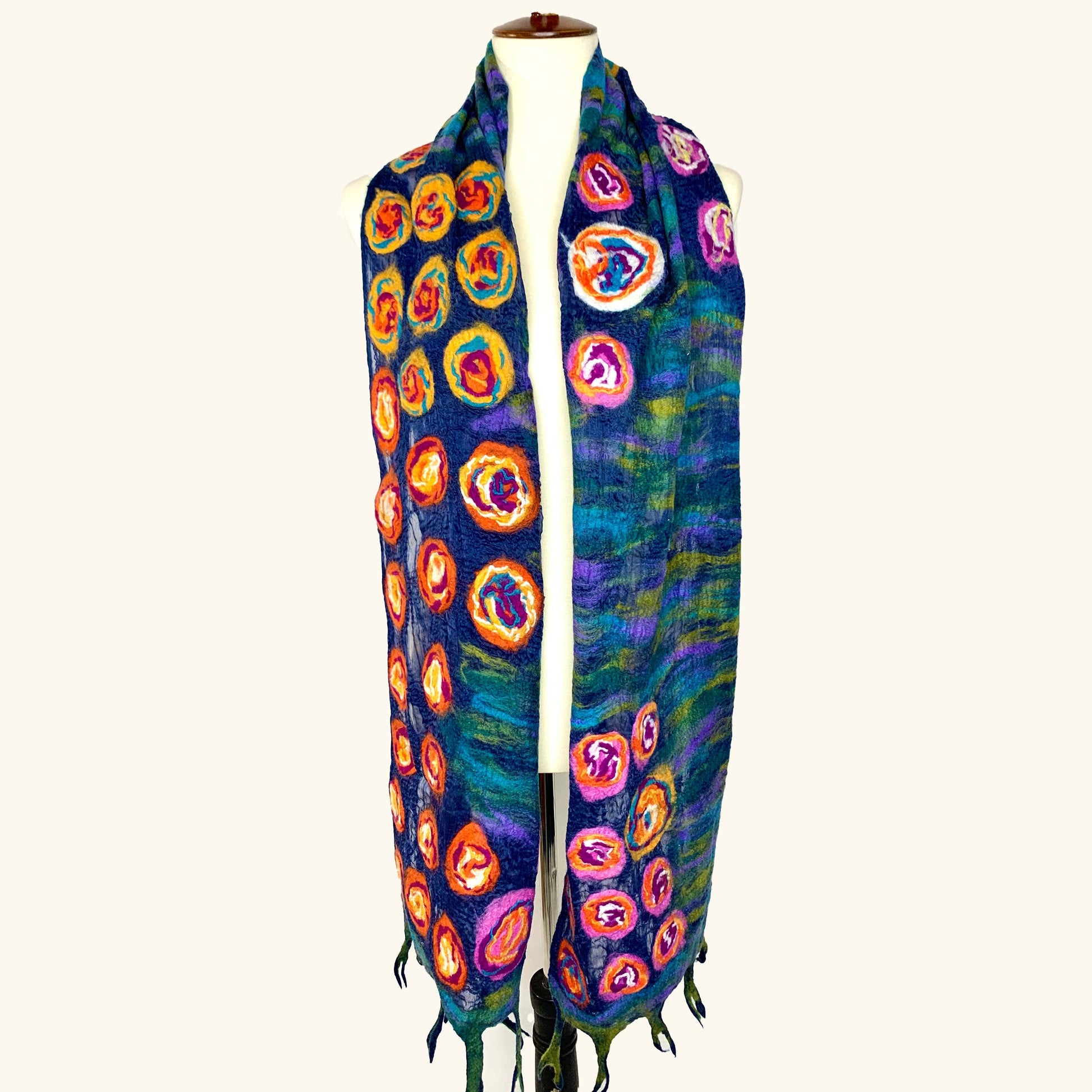 Monet Inspired Scarf🎨 🎨 Buy Art at Carolina Creations Gallery in Downtown New Bern🎨