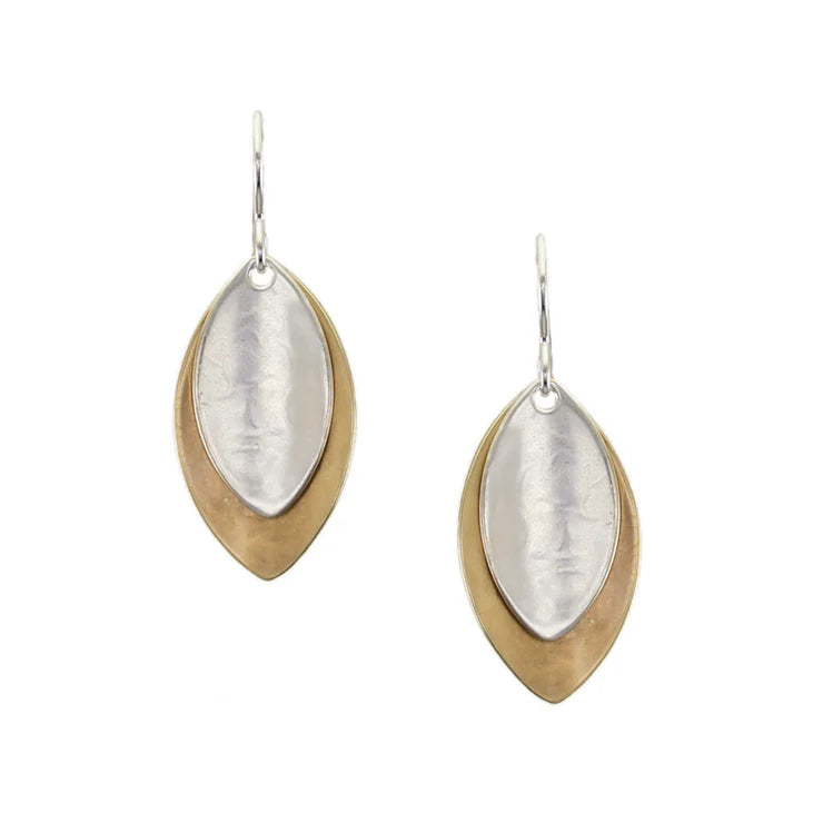 Mixed Metal Earrings