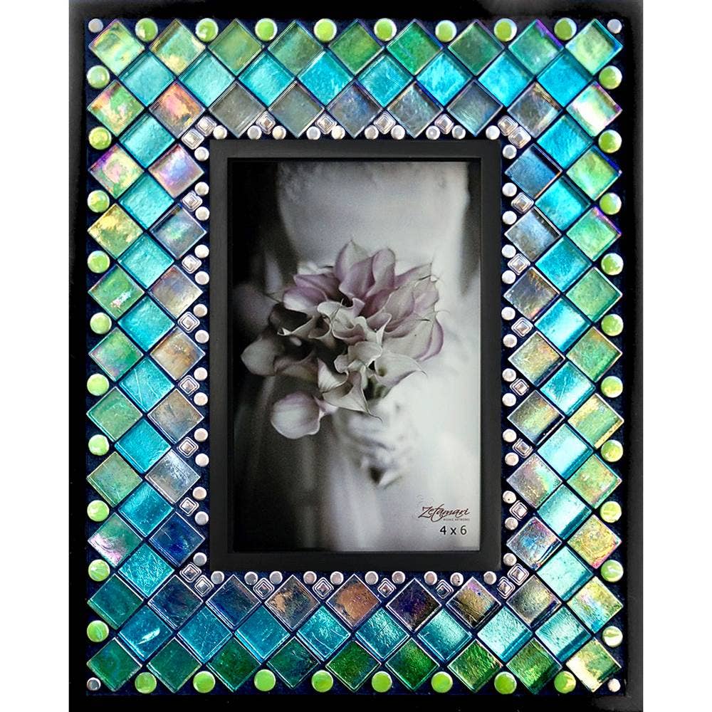 Picture Frame: Ocean Lace: Holds 4"x6" photo🎨 Decor🎨 Buy Art at Carolina Creations Gallery in Downtown New Bern🎨
