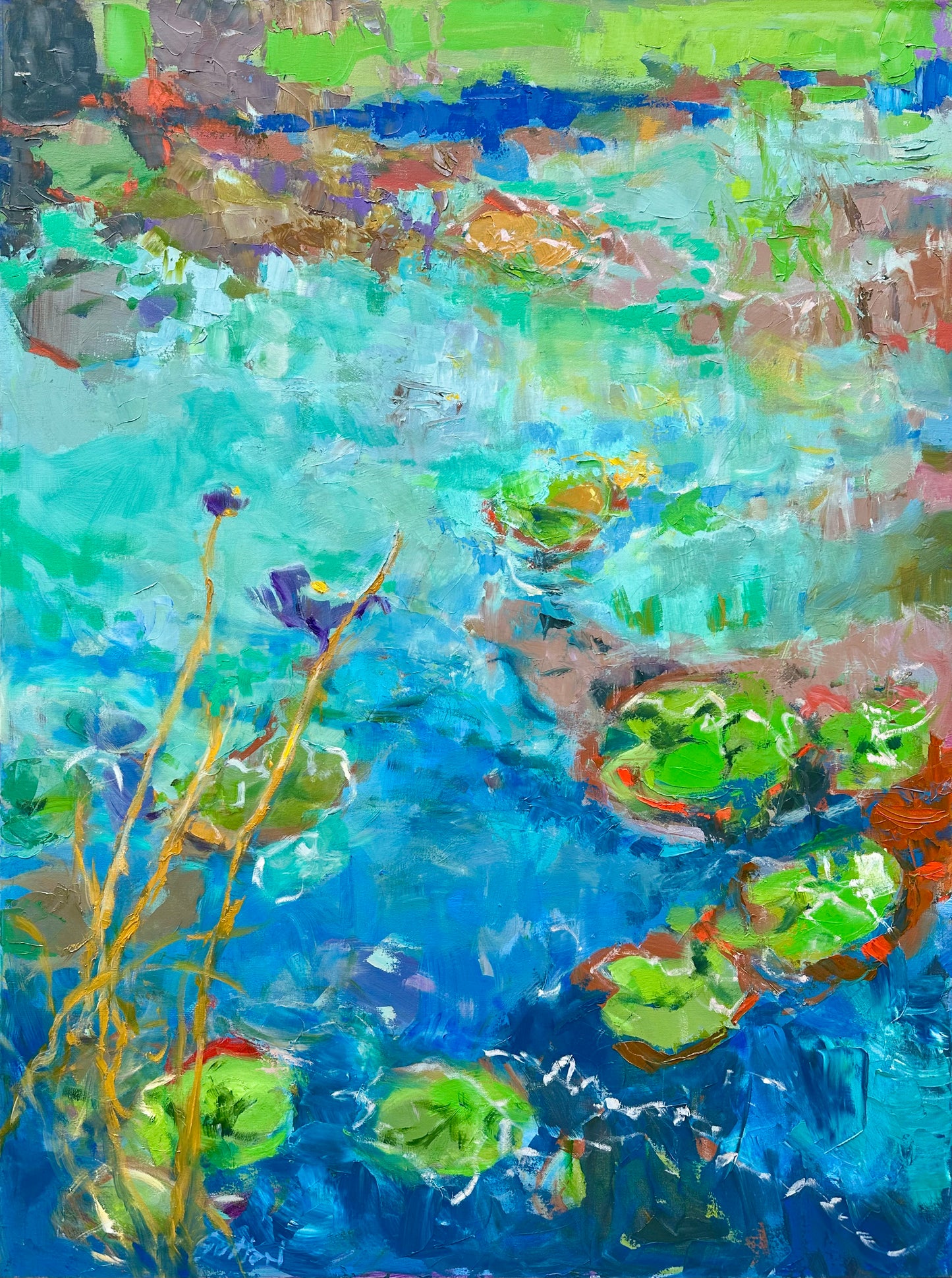 Sally Sutton Contemplation 48x36