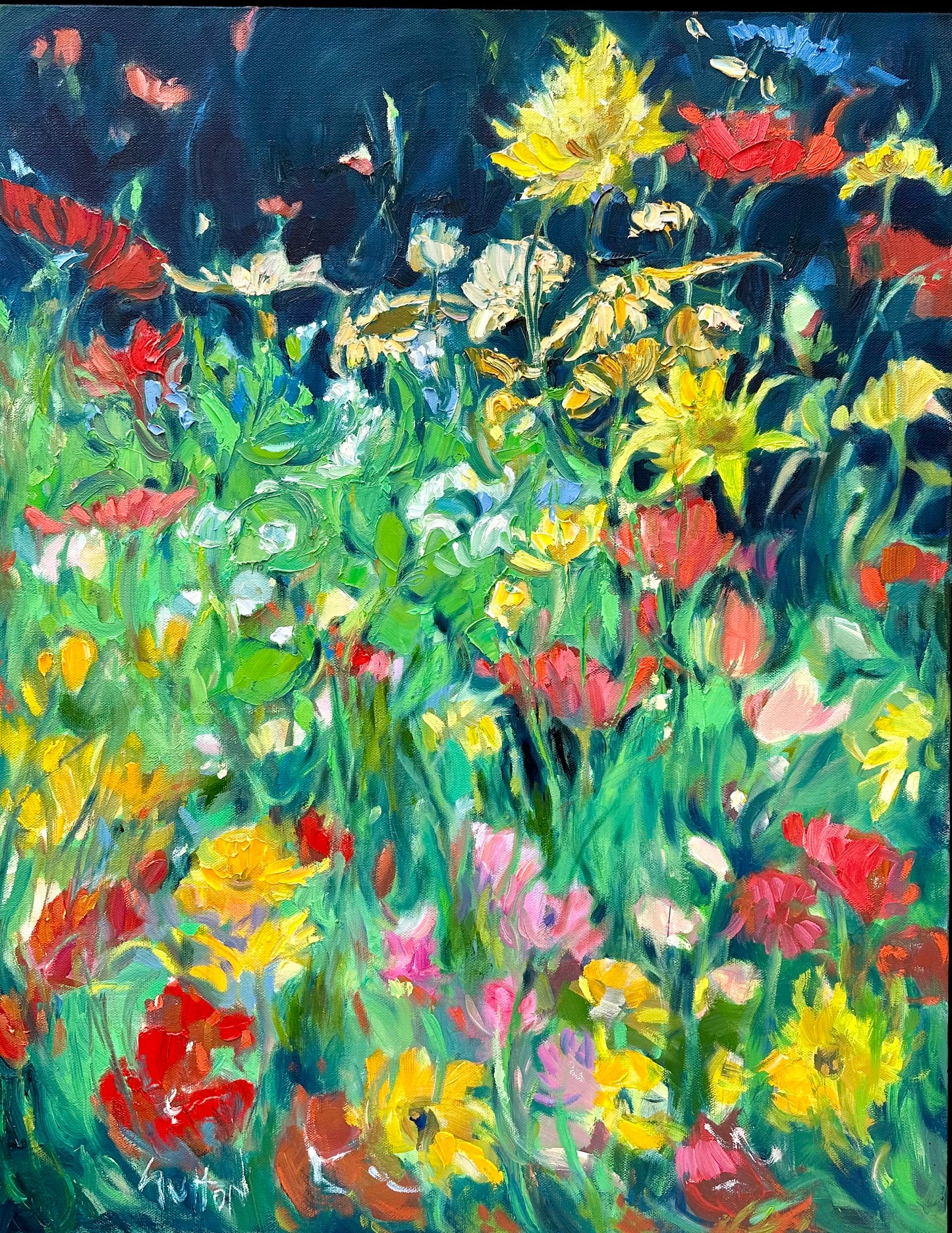 Sally Sutton Delightful Dance 28x22