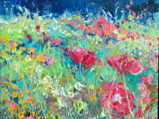 Sally Sutton Enchanted Garden? Sally Sutton? Buy Art at Carolina Creations Gallery in Downtown New Bern?