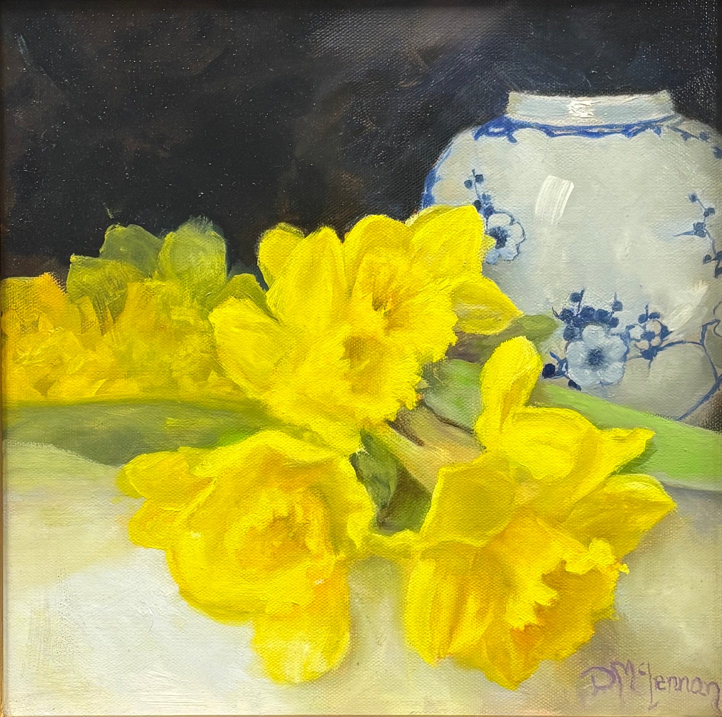 Dorothy McLennan Ginger Jar for Daffodils