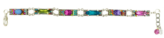 Bar Crystal Bracelet Multi Color🎨 Jewelry🎨 Buy Art at Carolina Creations Gallery in Downtown New Bern🎨
