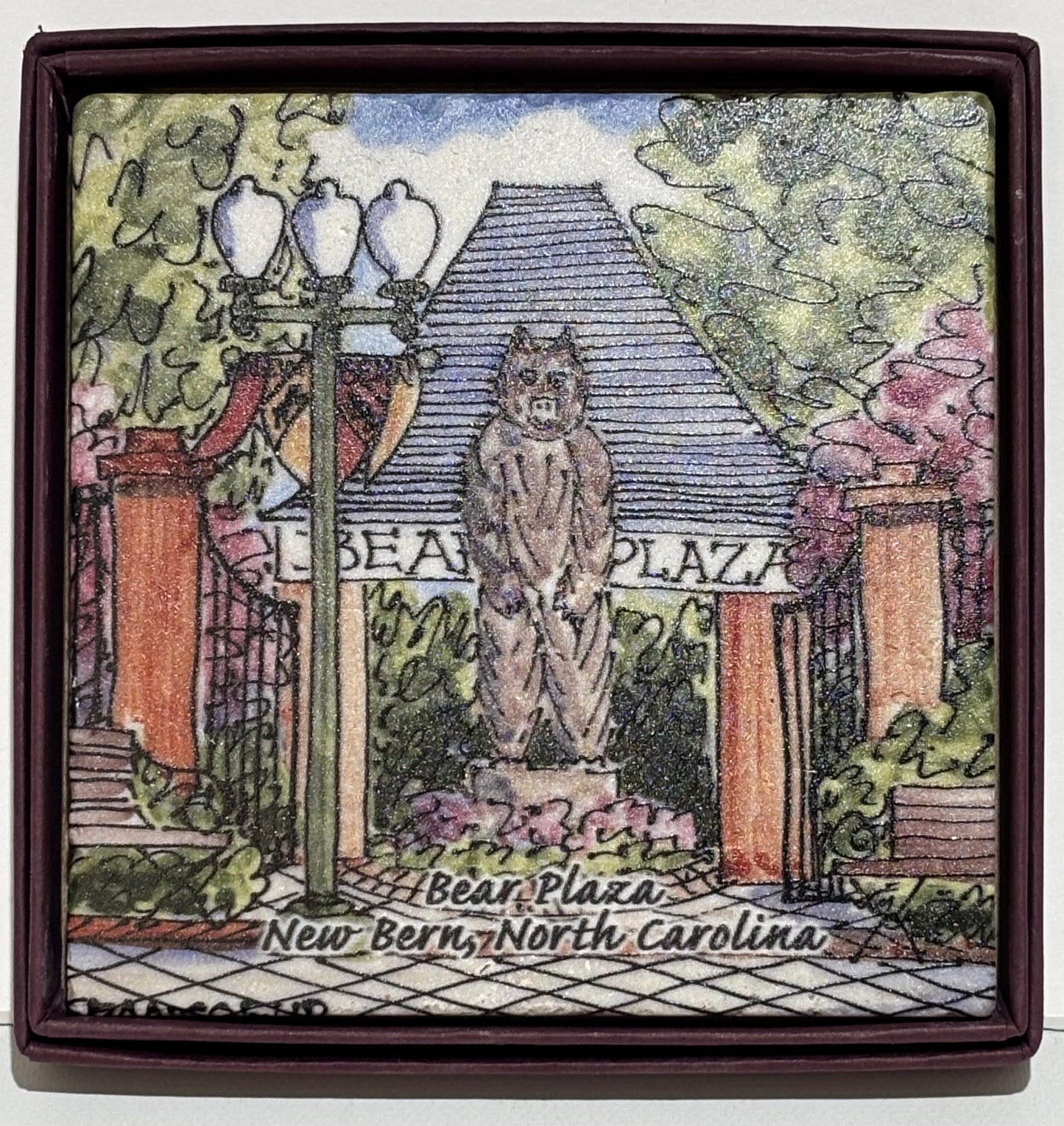 Bear Plaza Coaster