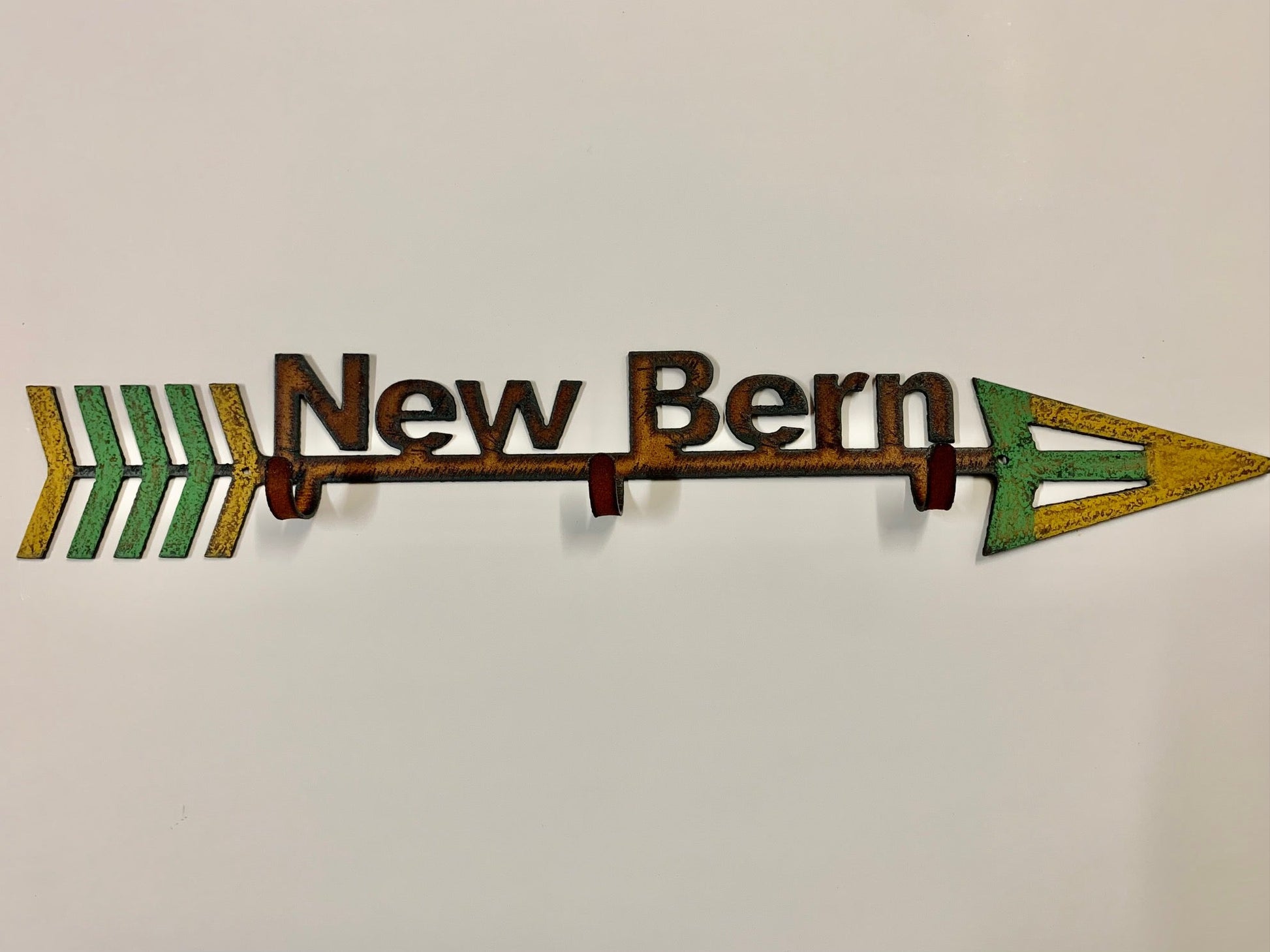 New Bern Key Hook? Metal Arts? Buy Art at Carolina Creations Gallery in Downtown New Bern?