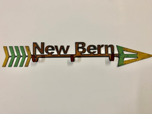 New Bern Key Hook? Metal Arts? Buy Art at Carolina Creations Gallery in Downtown New Bern?