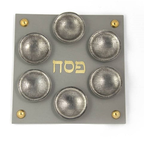 Joy Stember Magnetic Seder Plate🎨 Judaic🎨 Buy Art at Carolina Creations Gallery in Downtown New Bern🎨
