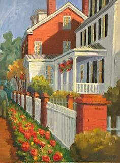 Jan Francoeur Orig. Stroll On Pollock🎨 Jan's Originals🎨 Buy Art at Carolina Creations Gallery in Downtown New Bern🎨