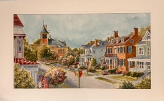 Jan Francoeur Pollock Street WC🎨 Jan's Originals🎨 Buy Art at Carolina Creations Gallery in Downtown New Bern🎨