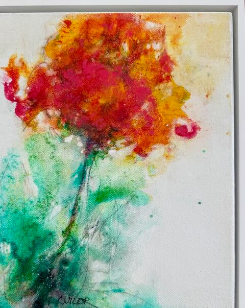 Judith Cutler "Flower Ess: Parrot Tulip"🎨 Judith Cutler🎨 Buy Art at Carolina Creations Gallery in Downtown New Bern🎨