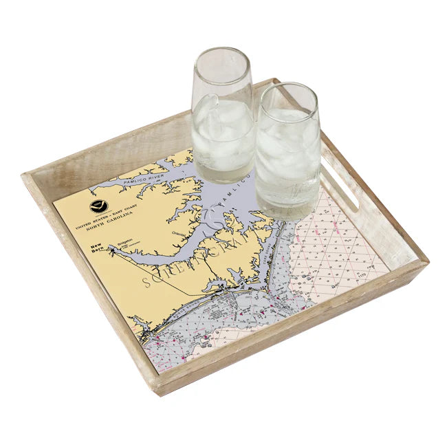 Neuse River Wooden Tray