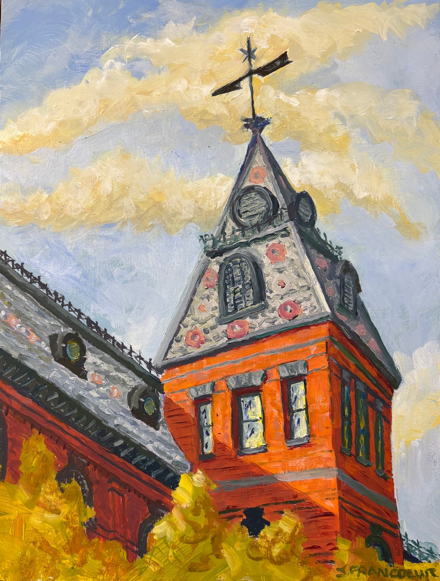 JTFO J. Francoeur Looking Up NB Court House