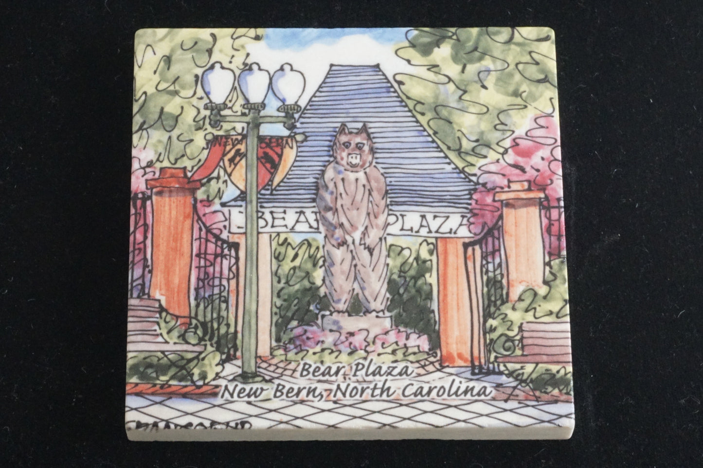 Bear Plaza Coaster