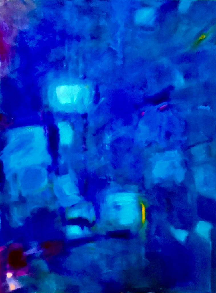 Sally Sutton Evening in Blue🎨 Sally Sutton🎨 Buy Art at Carolina Creations Gallery in Downtown New Bern🎨