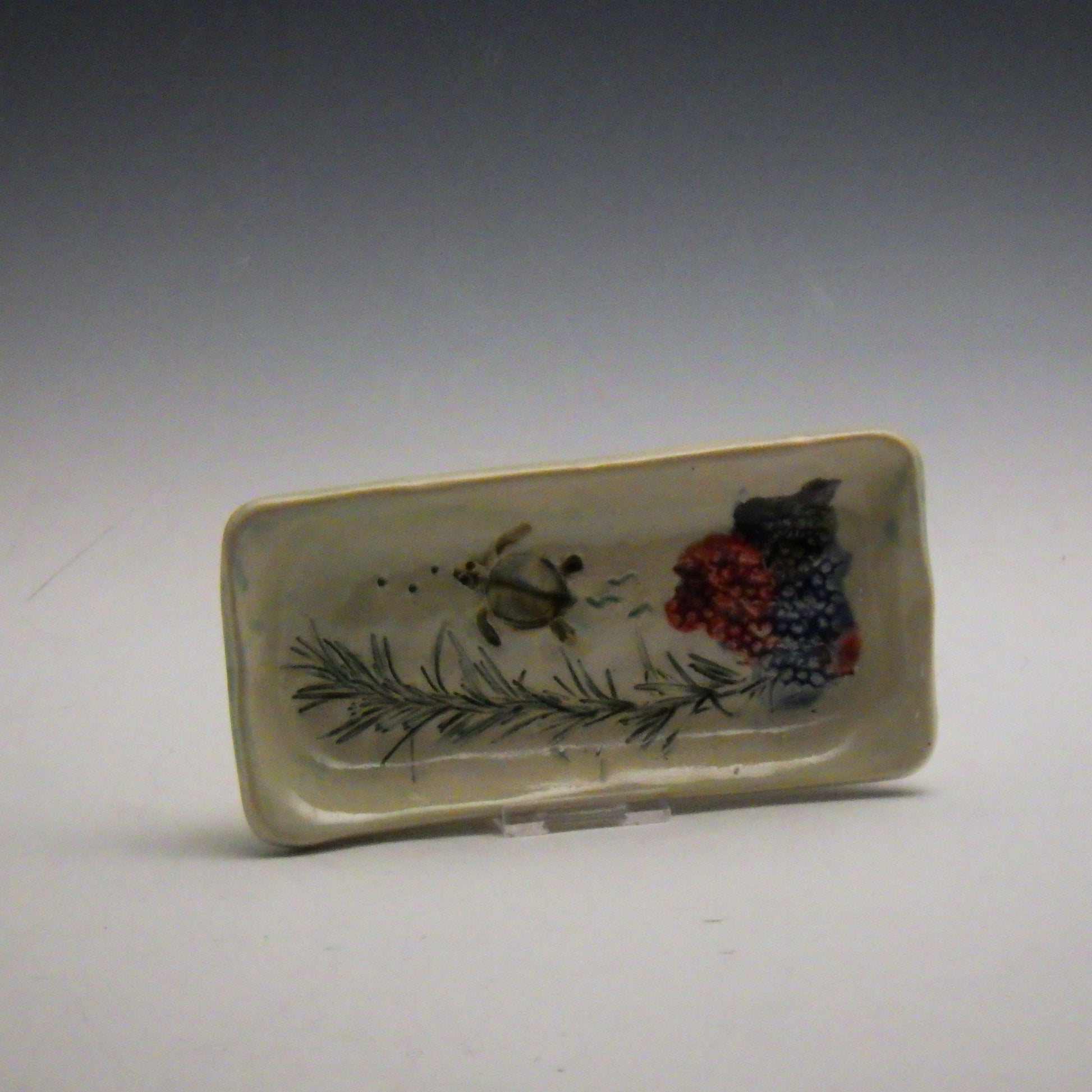 Small Rectangle Dish🎨 Pottery🎨 Buy Art at Carolina Creations Gallery in Downtown New Bern🎨