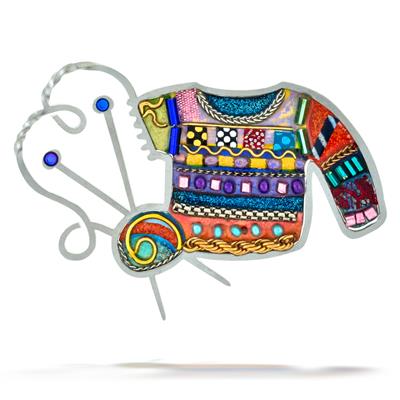 YND Seeka Knitting Sweater Pin