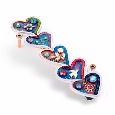 YND Seeka Hearts Mezuzah