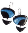 Polyresin Earring Jezebel 2 Beads