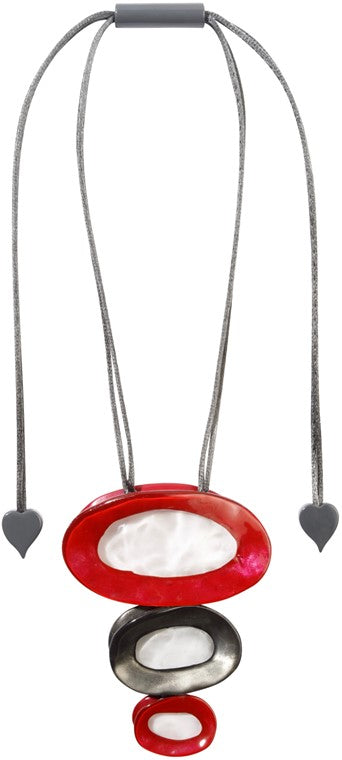 Polyresin Pendant Halos 3 Beads