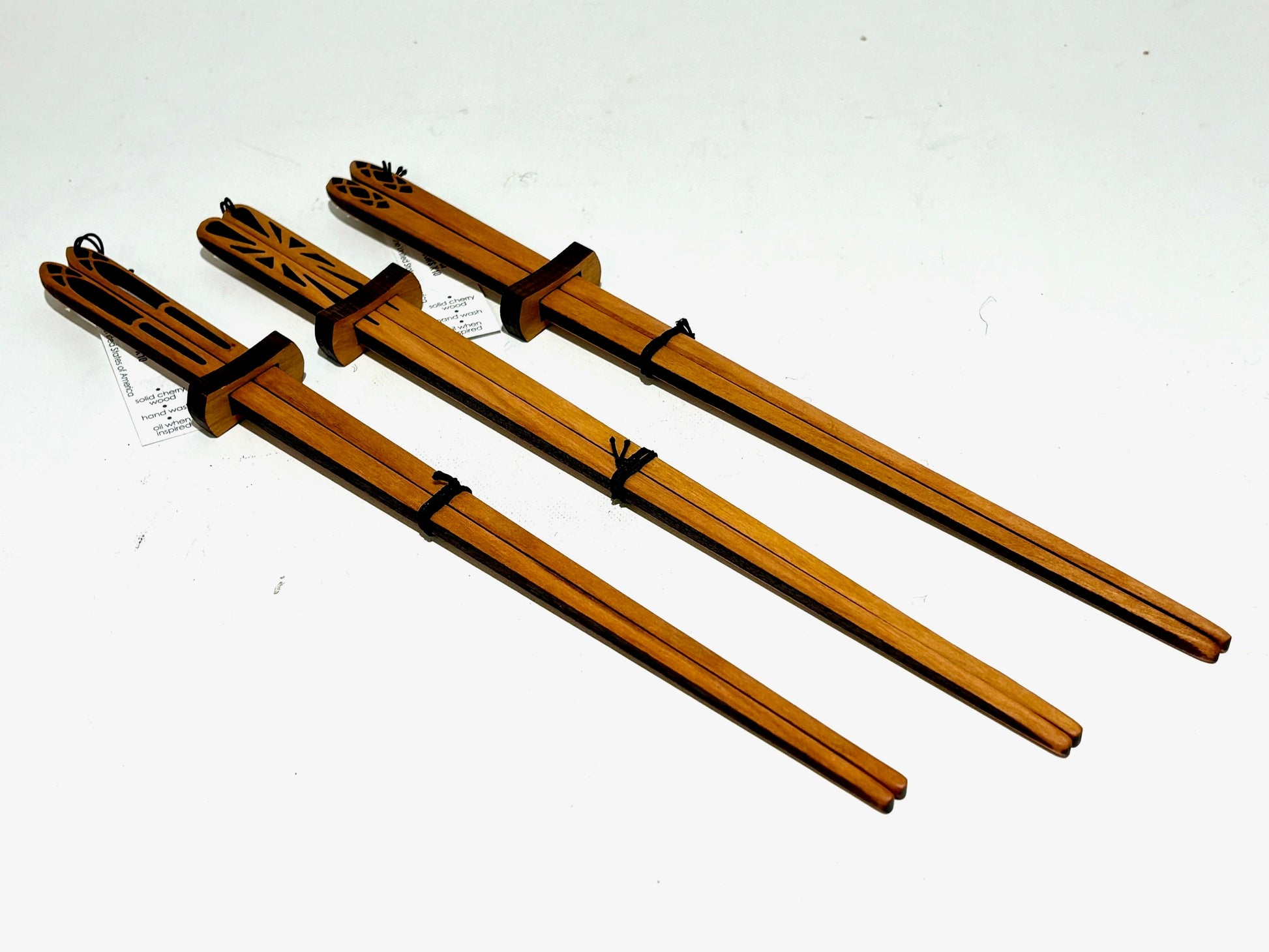 Chopsticks Don't Forget Stand? Wood? Buy Art at Carolina Creations Gallery in Downtown New Bern?