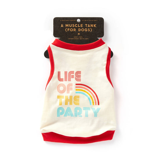 Brass Monkey Life Of The Party Dog Tank