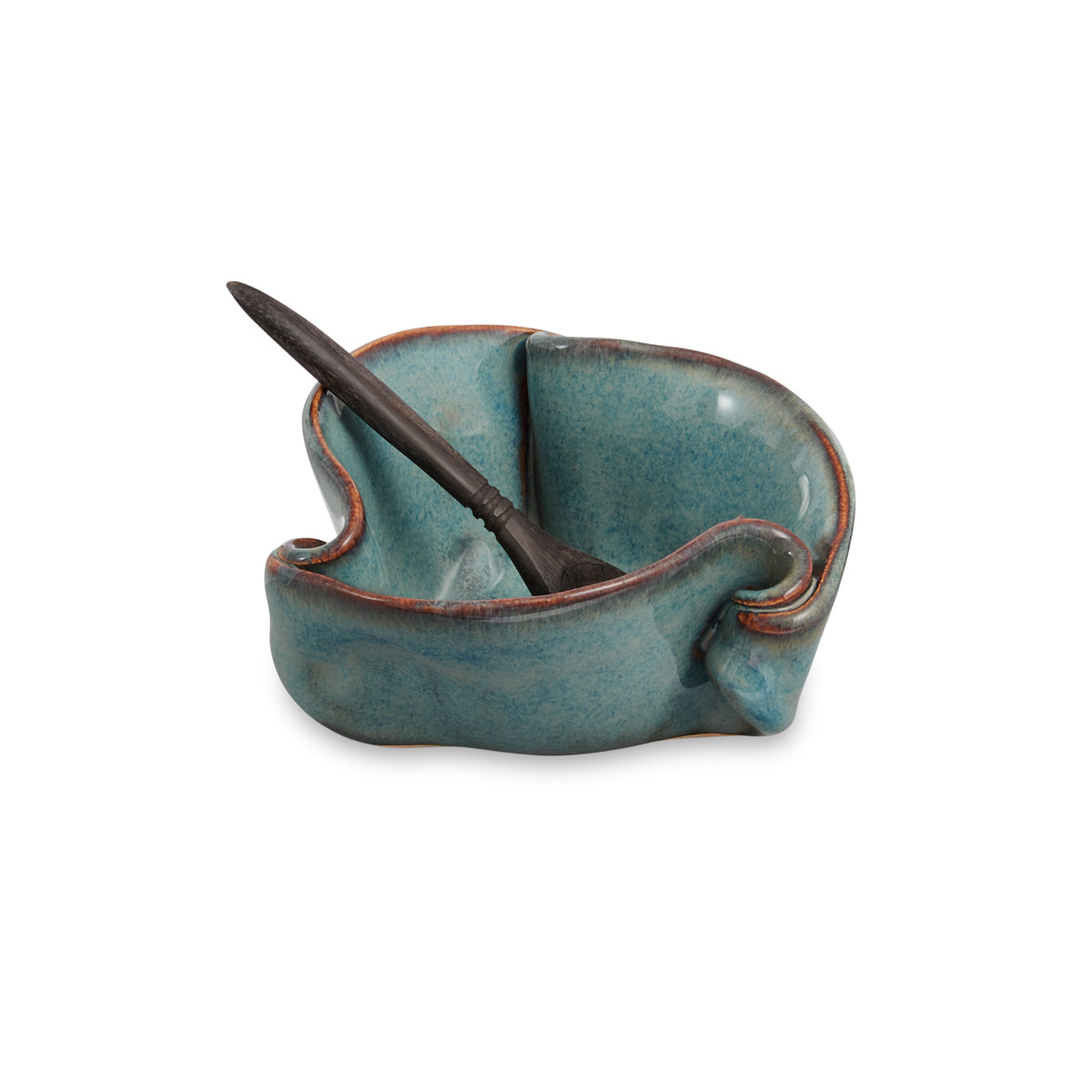 Medley Mustard Pot🎨 Pottery🎨 Buy Art at Carolina Creations Gallery in Downtown New Bern🎨