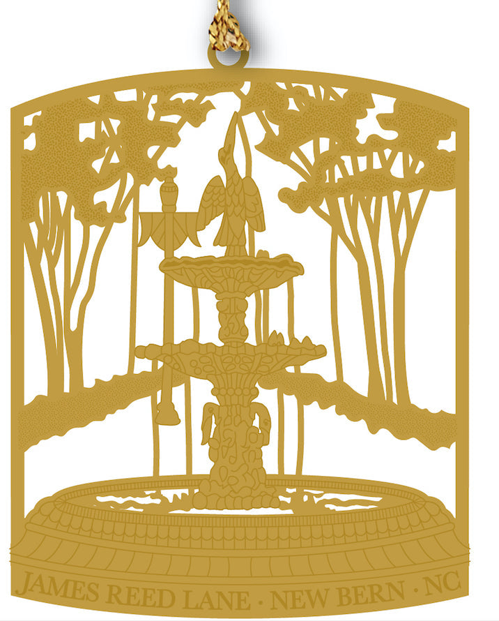 JTF New Bern Ornament James Reed 2020🎨 Historical Ornaments🎨 Buy Art at Carolina Creations Gallery in Downtown New Bern🎨