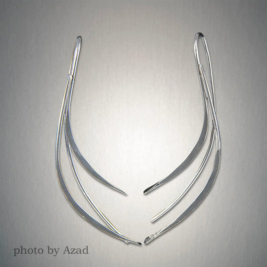 Ster Silver Double Parenth. Sm Earring🎨 Jewelry🎨 Buy Art at Carolina Creations Gallery in Downtown New Bern🎨