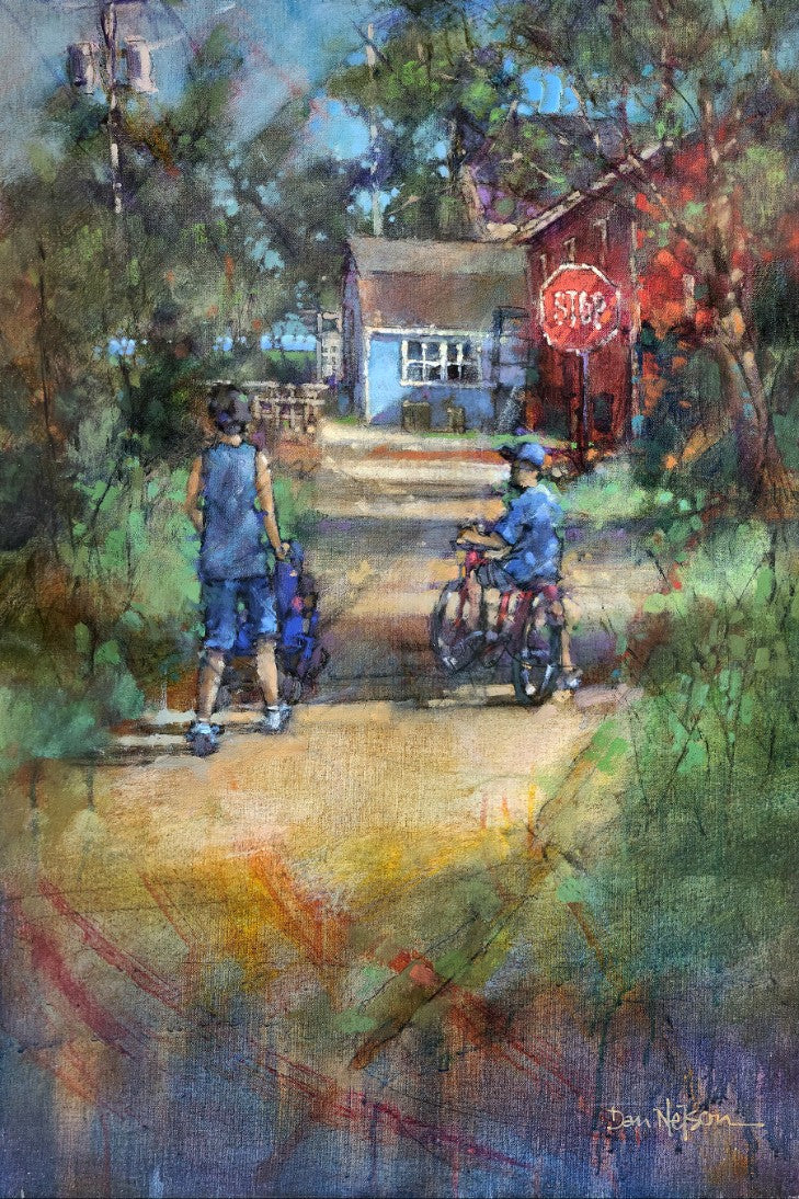 Dan Nelson Late Summer Stroll🎨 Dan Nelson🎨 Buy Art at Carolina Creations Gallery in Downtown New Bern🎨