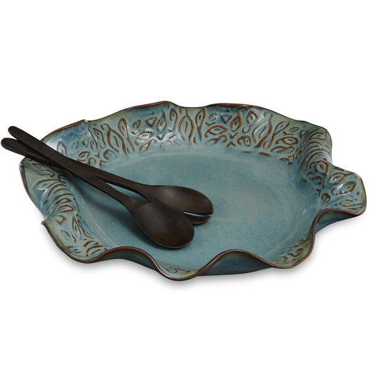 Medley Platter🎨 Pottery🎨 Buy Art at Carolina Creations Gallery in Downtown New Bern🎨