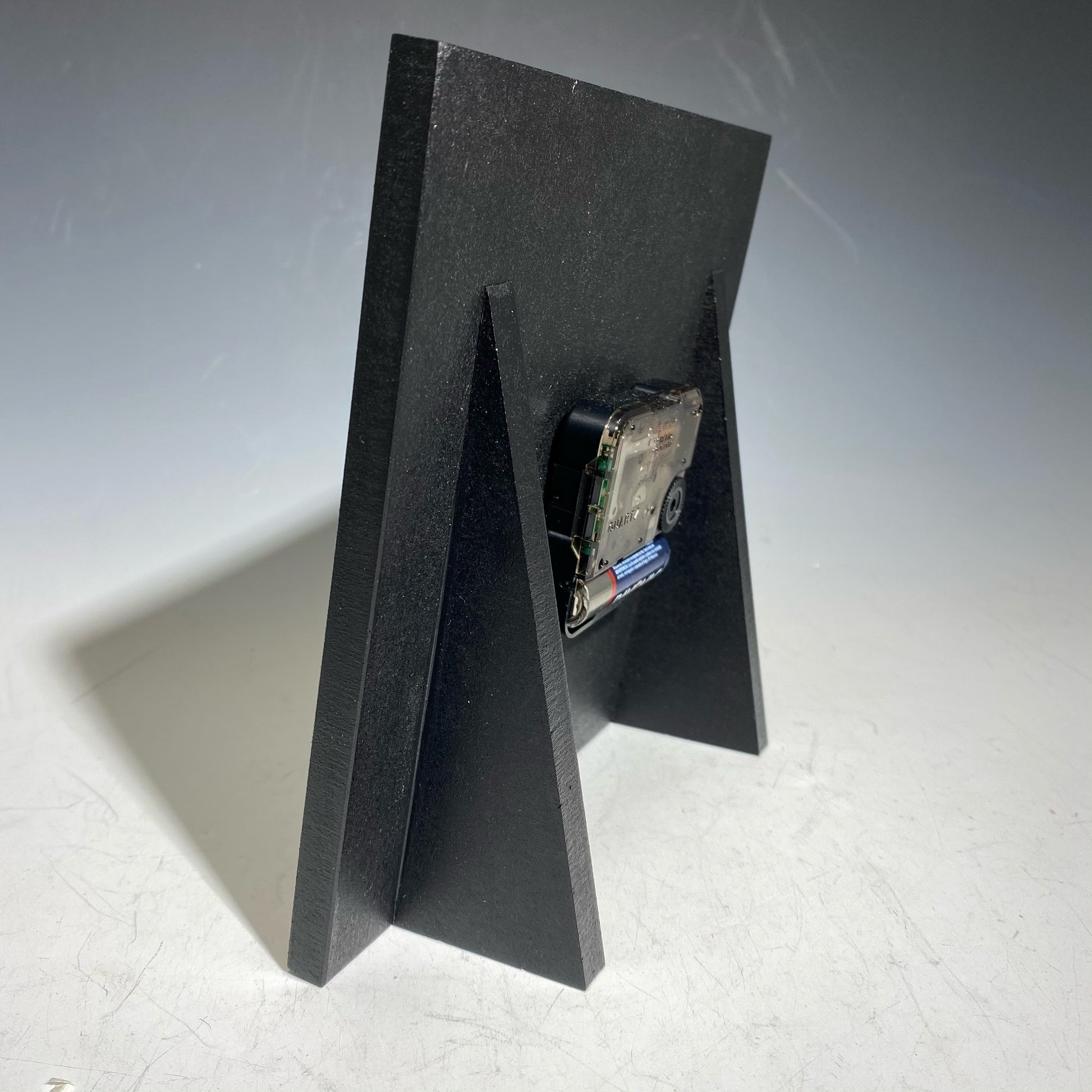 Black & Copper Desk Clock🎨 Metal Arts🎨 Buy Art at Carolina Creations Gallery in Downtown New Bern🎨