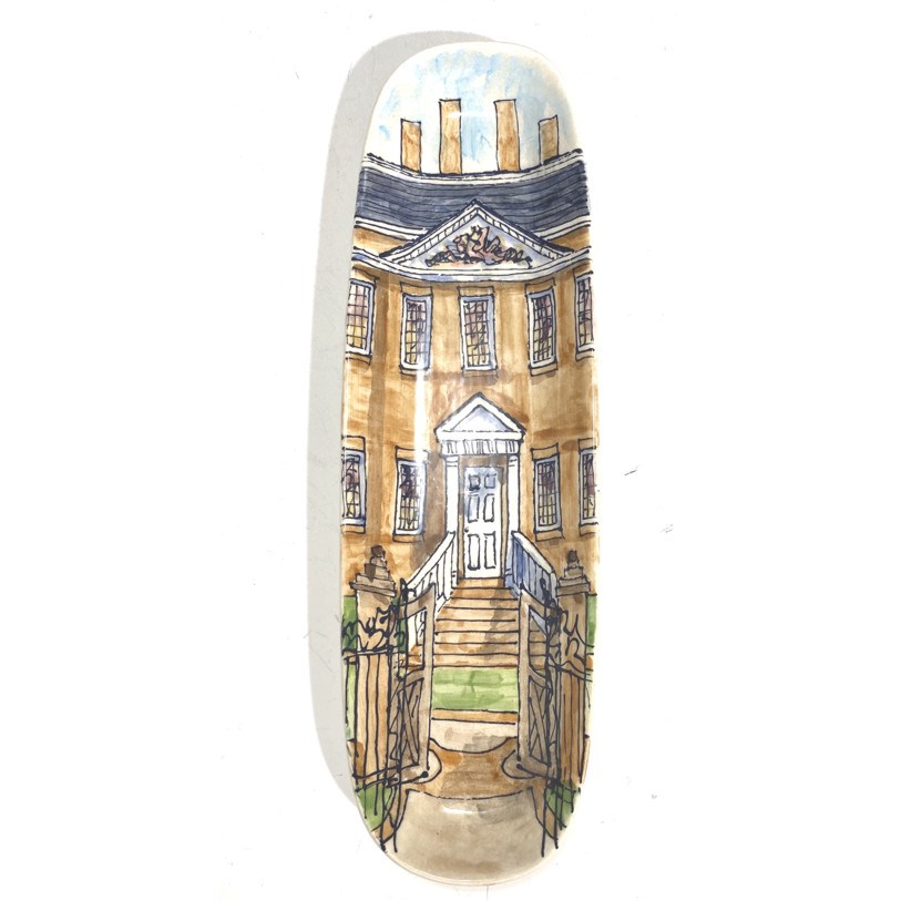 Jan Francoeur Skinny Tryon Palace🎨 Jan's Celebration Pottery🎨 Buy Art at Carolina Creations Gallery in Downtown New Bern🎨
