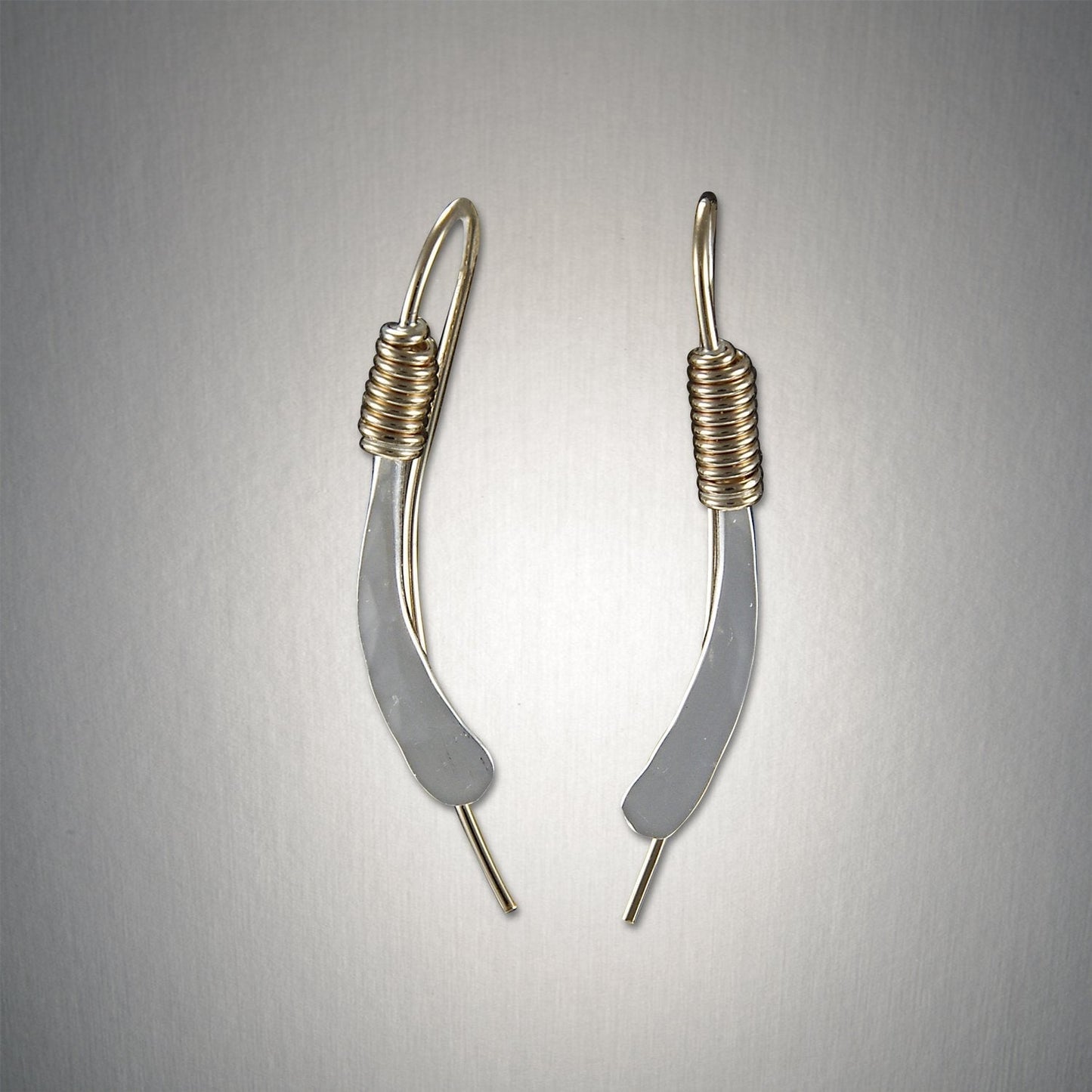 Mixed Metal Swashbuckler Earring🎨 Jewelry🎨 Buy Art at Carolina Creations Gallery in Downtown New Bern🎨