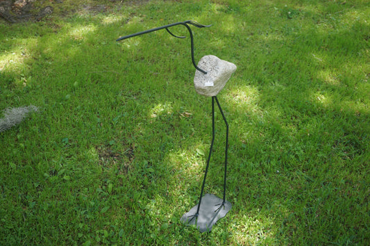 Lg Snowy Egret Base? Garden Art? Buy Art at Carolina Creations Gallery in Downtown New Bern?
