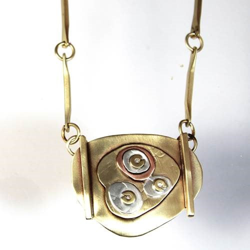 Lily Pads Necklace🎨 Jewelry🎨 Buy Art at Carolina Creations Gallery in Downtown New Bern🎨