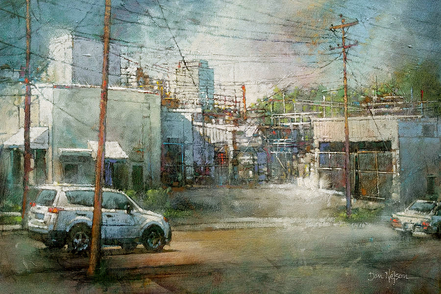 Dan Nelson Plain Vanilla-Study in White🎨 Dan Nelson🎨 Buy Art at Carolina Creations Gallery in Downtown New Bern🎨