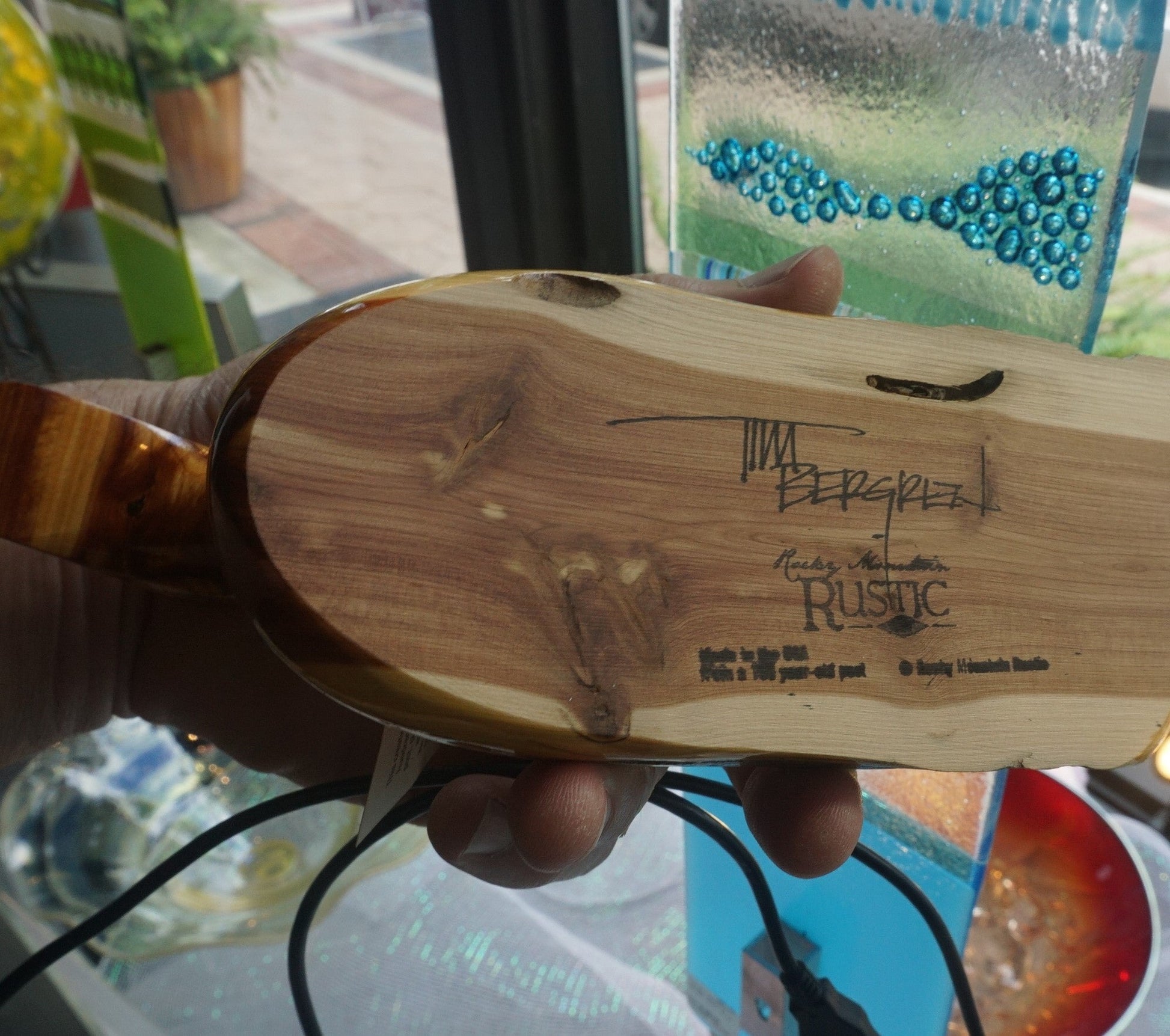 Small Duck Cedar? Wood? Buy Art at Carolina Creations Gallery in Downtown New Bern?