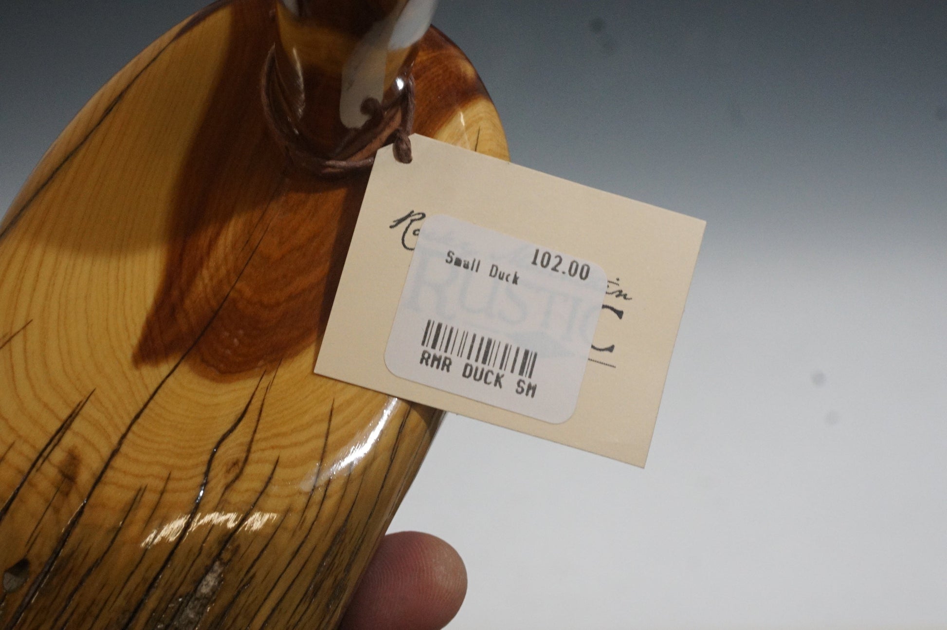 Small Duck Cedar? Wood? Buy Art at Carolina Creations Gallery in Downtown New Bern?