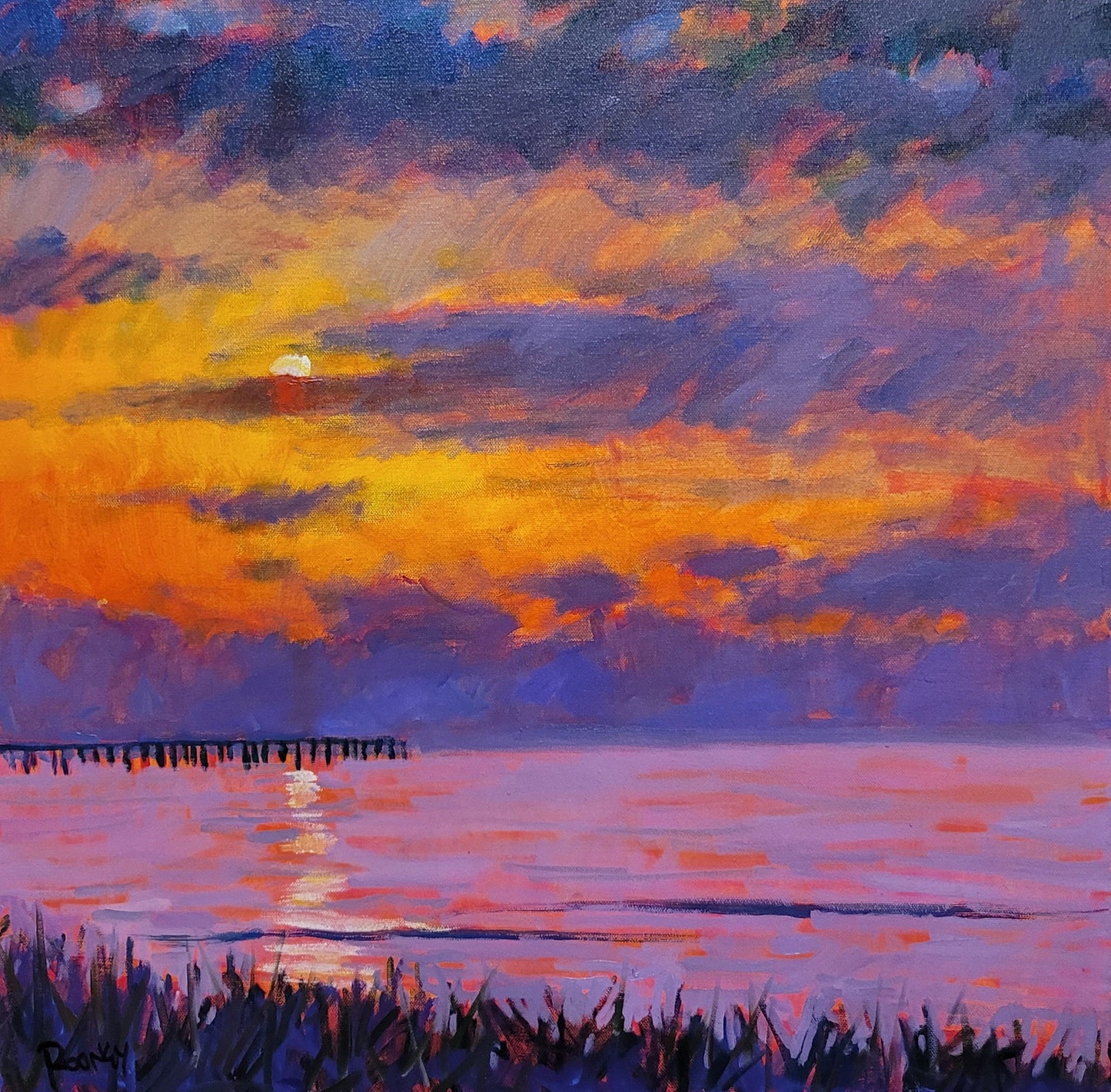 Mike Rooney Seascape🎨 Mike Rooney🎨 Buy Art at Carolina Creations Gallery in Downtown New Bern🎨