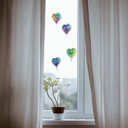 Small Heart Assorted Colors? Glass? Buy Art at Carolina Creations Gallery in Downtown New Bern?