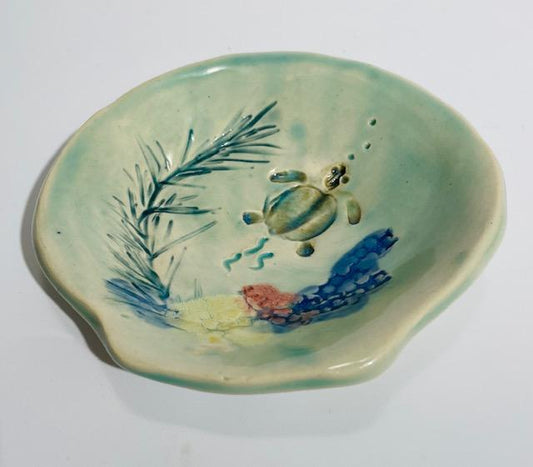 Donna Michaux Jewelry Bowl🎨 Pottery🎨 Buy Art at Carolina Creations Gallery in Downtown New Bern🎨