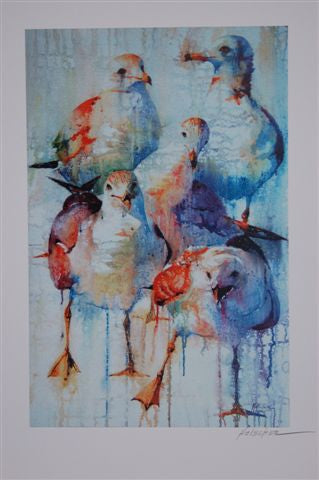 Pat Holscher Gang Here Print🎨 Pat Holscher🎨 Buy Art at Carolina Creations Gallery in Downtown New Bern🎨