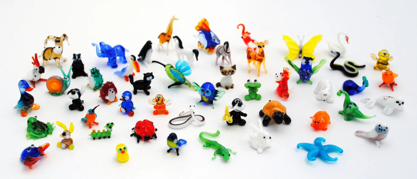 Tiny Glass Animal? Glass? Buy Art at Carolina Creations Gallery in Downtown New Bern?