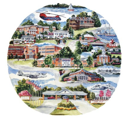 Jan Francoeur Print Around Cherry Point🎨 Jan's Prints🎨 Buy Art at Carolina Creations Gallery in Downtown New Bern🎨